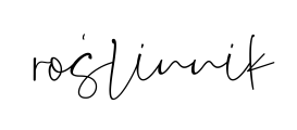 roslinnik logotyp black